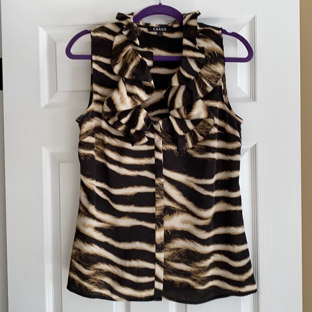 Animal Print Women’s Blouse